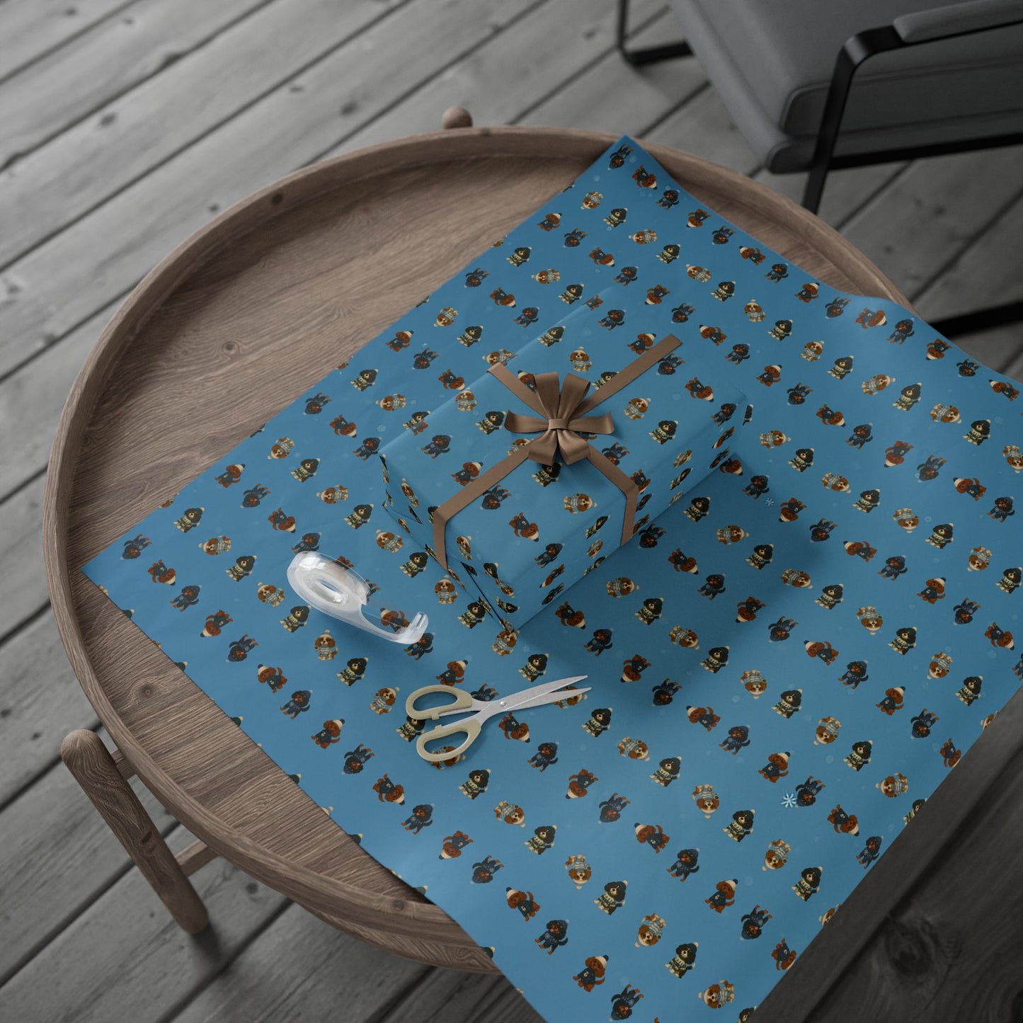 Cavalier King Charles Spaniel Pattern Wrapping Paper — Cute Dog Gift Wrap for Pet Lovers