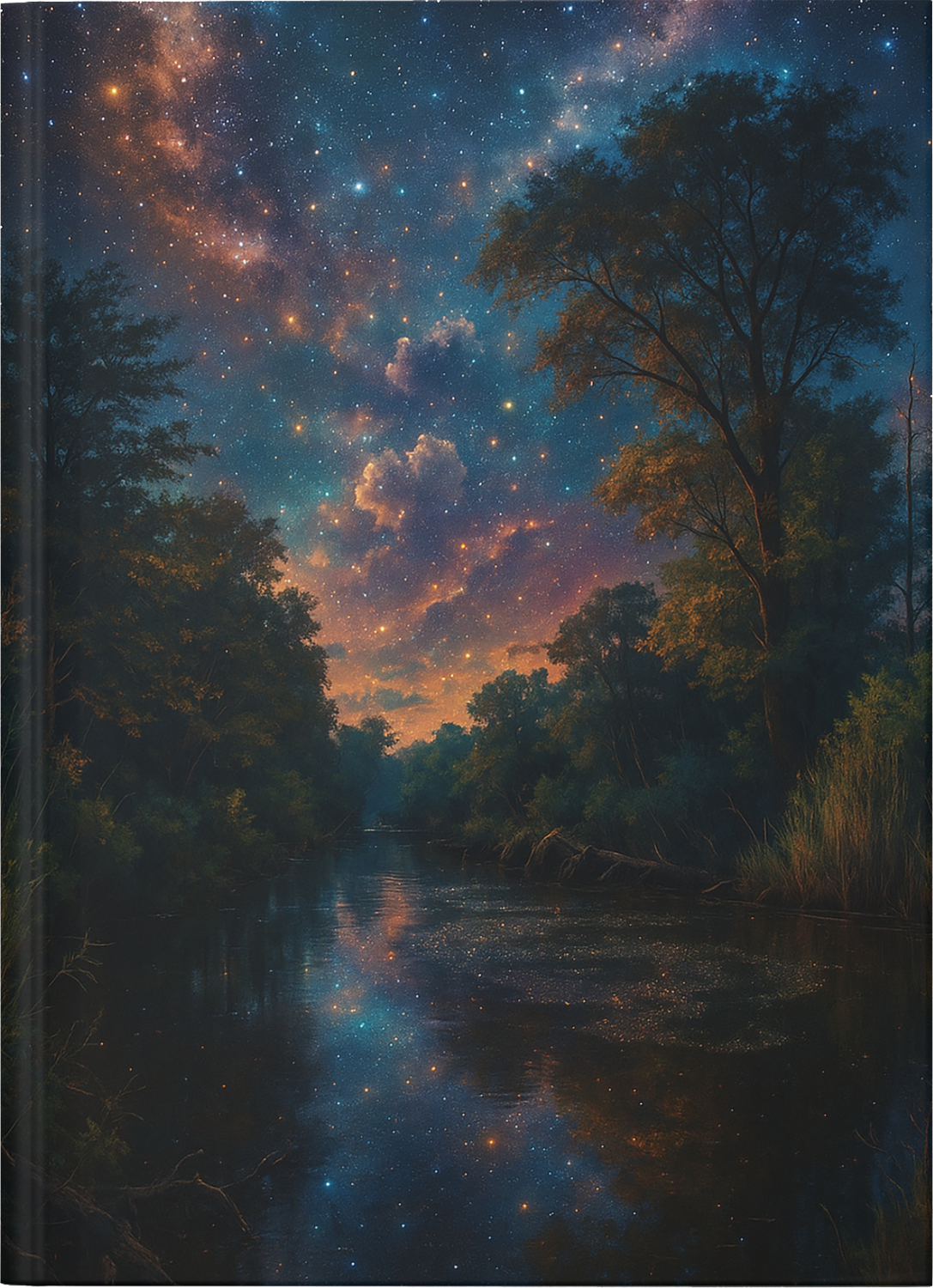 Starlit Canopy Hardcover Journal, Ruled Line
